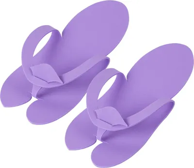 Produktbild von Einweg-Flip-Flops aus Schaumstoff 10 Paar in verschiedenen Farben