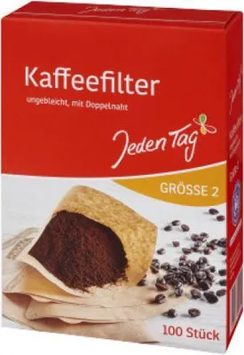 Immagine prodotto di Jeden Tag  100 Jeden Tag Gr. 2 Kaffeefilter