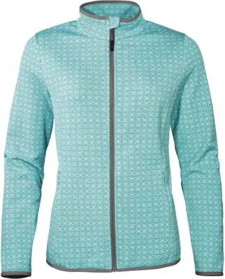 Produktbild von Crivit Damen Powerstretchjacke Türkis S 36/38