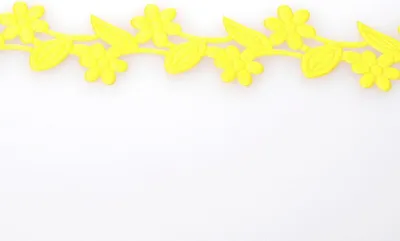 Produktbild von Blümchenbordüre - Tape - SekleBo® - gelb - 25mm - 9,1m - 94047-10