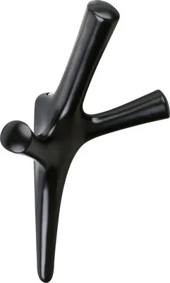 Image de Cintre Amioso I, 150 x 57 mm, noir