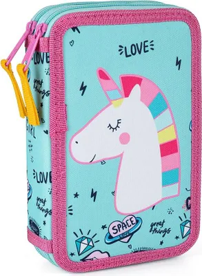 Obrázek produktu pro Karton P+P Penál 2 p. prázdný Unicorn iconic 1-55723