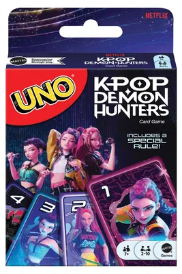 Image de Mattel UNO KPop Demon Hunters-jeu de cartes inspiré du film