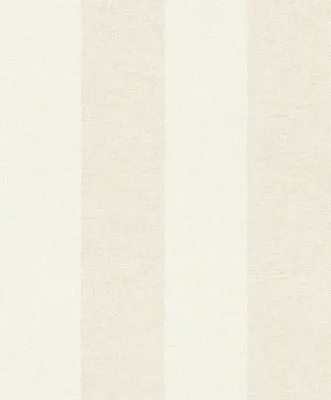 Produktbild von Schöner Wohnen Vliestapete Streifen weiß sand 10,05 x 0,53 m