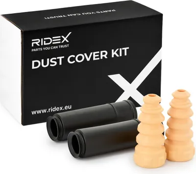 Produktbild von RIDEX 919D0025 Staubschutzsatz Stoßdämpfer Hinten für AUDI A4 Avant (8K5, B8) für VW TOURAN (1T1, 1T2) TIGUAN (5N) Passat Variant (3C5) Passat Variant