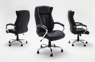 Produktbild von MCA Furniture Chefsessel Porter Schwarz, 68 cmx73 cmx116-126 cm kaufen
