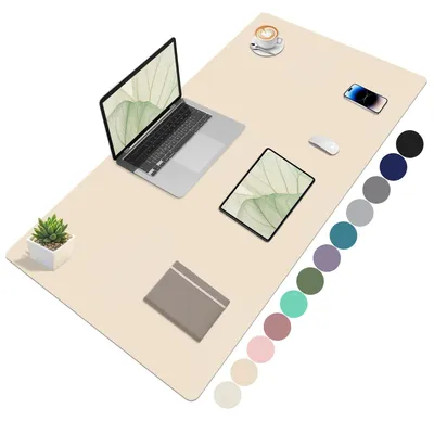 Zdjęcie produktu dla Podkładka biurkowa XXL, antypoślizgowa, wodoodporna, 120x60 cm