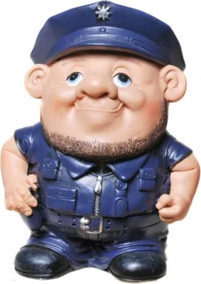 Produktbild von Funny Beruf - Spardose "Polizist" mit Pfropfen