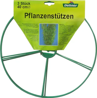 Produktbild von Dehner Pflanzenstützen, Ø 40 cm, 3 Stück