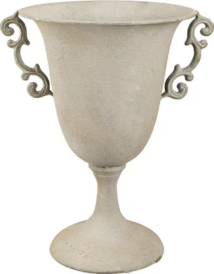 Produktbild von Vintage Pokal Metall Antikoptik für Tischdeko und vielseitige Gestaltung