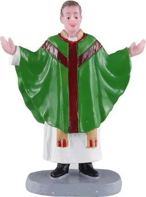 Productafbeelding van Parish priest kerstfiguur LEMAX
