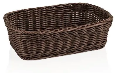 Immagine prodotto di Cestino da tavolo Basket marrone Gastro 31 x 21 x 9 cm, polipropilene