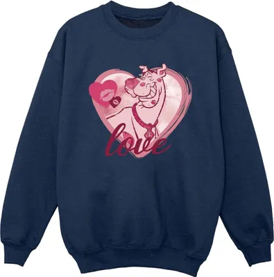 Obrázok produktu pre Scooby Doo - mikina "Love Kisses" pre chlapcov BI54554 (152-158) (tmavomodrá)