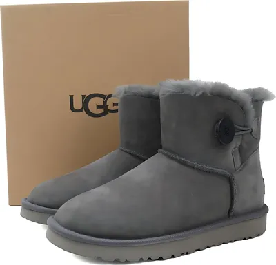 Produktbild von UGG Mini Bailey Button II Grau