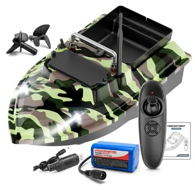 Immagine prodotto di Barca Plantat, Nadit e Momit iUni V050, 500m, 2kg, 12000mAh, 10km/h, Army