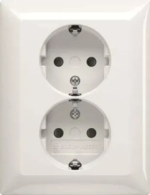 Produktbild von Busch-Jaeger SCHUKO-Doppelsteckdose 202 EUJB-914 2TKA00003911