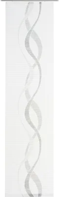 Produktbild von GÖZZE Flächenvorhang PASCAL schwarz BH 60x245 cm schwarz Gardine