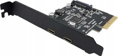 Obrázek produktu pro Adaptér pro počítač PCI PCIe 2X na USB C 3.1 Gen2 10 Gbps 2 porty