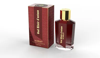 Image de Dupe Linn Young Oud Elixer d"Extase Scarlet unisex parfum 100ml