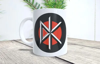 Keramik-Kaffeetasse 350 ml, Musikmotiv, spülmaschinenfest