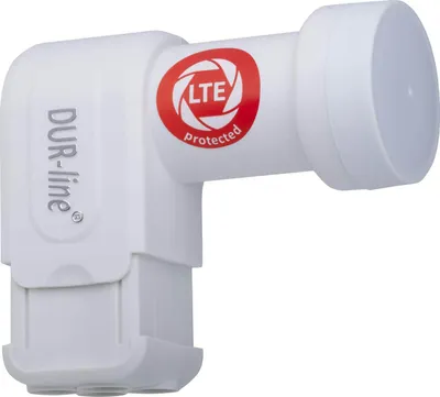 Image de DUR-line +Ultra Quad LNB pour jusqu'à 4 abonnés blanc/blanc