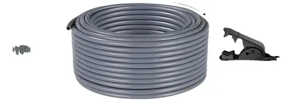 Immagine prodotto di Sistema di irrigazione a goccia, kit di irrigazione automatico, teste di irrigazione regolabili, 20 m di tubi per irrigazione a goccia