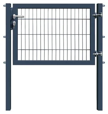 Produktbild von 120 x 80 cm Doppelstabmatten Industrietor 8/6/8 Anthrazit