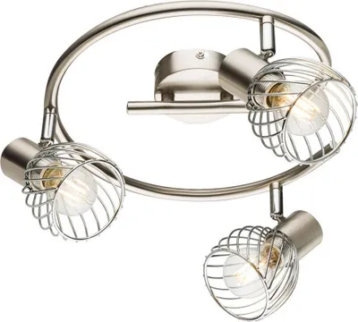 Produktbild von Deckenleuchte Rondell 3flammig + dimmbaren LEDs, Deckenstrahler Lampe schwenkbar