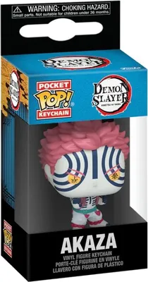 Produktbild von Demon Slayer - Akaza Schlüsselanhänger Funko Pocket POP! Keychain