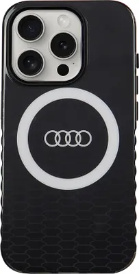 Immagine prodotto di Audi iPhone 15 Pro Custodia posteriore - Custodia IML - magsafe - Nero
