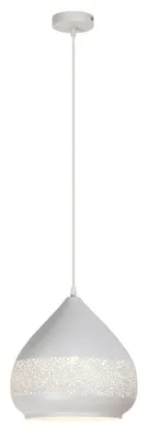 Produktbild von Rabalux 2279 Pendelleuchte 1 Spot Kaia, E27, weiß, rund, Tropisch, ø270mm