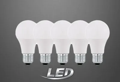 Immagine prodotto di Paulmann LED Tropfen 5er Set 28780 5x9W E27 2700K 5x806Lumen Kunststoff satin