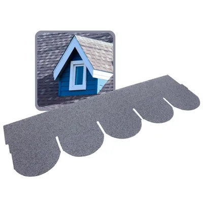 Produktbild von DAPRONA 20x Bitumen Dachschindeln Biberschwanz Grau 1 m x 32 cm – 2,6 m² selbstklebend mit Glasvlieseinlage – wetterfest & UV-beständig für Gartenhaus, Carport, Garage, Pavillon