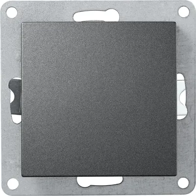 Produktbild von Wechselschalter McPower "Flair", 250V/10A, UP, anthrazit, matt