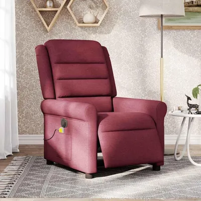 Image de Fauteuil massant - Fauteuil massant électrique - Fauteuil télé - Fauteuil relax - Inclinable jusqu'à 135 degrés