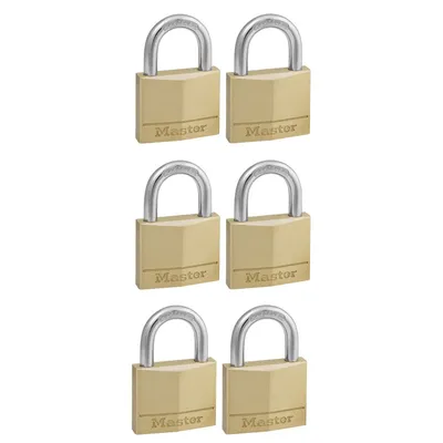 Produktbild von MasterLock 6x1 Vorhängeschloss gleichschließend 22mm 140EURSIX