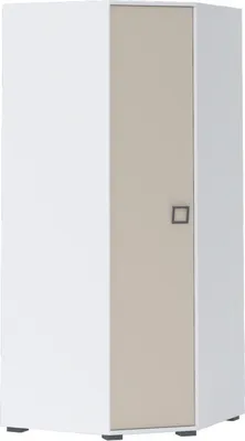 Produktbild von Jugendzimmerschrank Weiß 198x86x86 cm