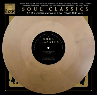 Produktbild von Various: Soul Classics (180g) (Limited Numbered Edition) (Gold W/ Black Smoke Vinyl)