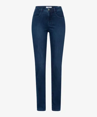 Produktbild von Brax - Damen 5-Pocket Jeans, Style Mary (70-7000), Größe:46, Farbe:used regular blue (25), Länge:Kurz
