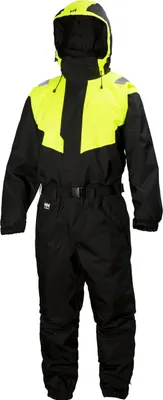 Produktbild von Helly Hansen Schneeanzug LEKNES SUIT 71613, Farbe:black/yellow, Größe:38