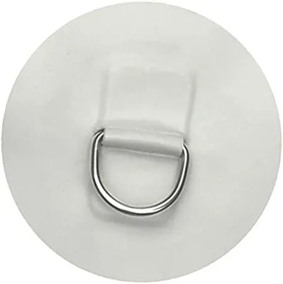 Obrázek produktu pro Nalepovací nerezové oko D-ring malé šedé