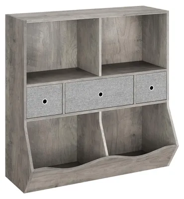 Produktbild von Spielzeugregal Kinderregal Organizer Grau