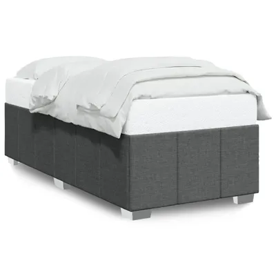 Obrázok produktu pre vidaXL Rám postele bez matraca tmavosivý 80x200 cm látka