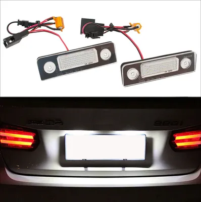Produktbild von LED PREMIUM Kennzeichenbeleuchtung für Skoda Octavia II Facelift / Roomster 5J