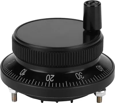 Produktbild von 5V 60MM Handrad-Impulsgeber Fräsrouter Manuelle Steuerung für CNC-System (schwarz)