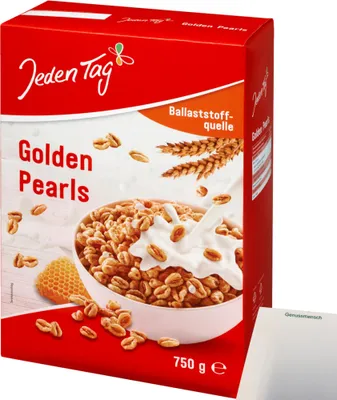 Produktbild von Jeden Tag Golden Pearl (750g Packung) + usy Block