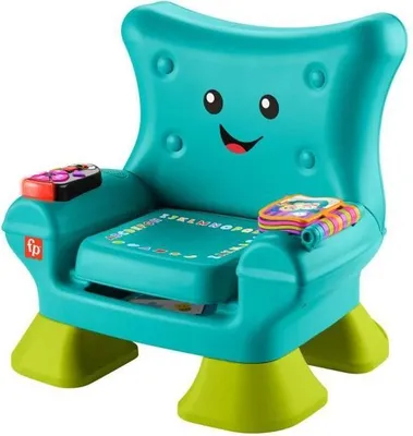 Image de Chaise d'Apprentissage Éveil Progressif Fisher-Price, Électronique, 120 Chansons Sons et Phrases, HYR97, 12 Mois et Plus