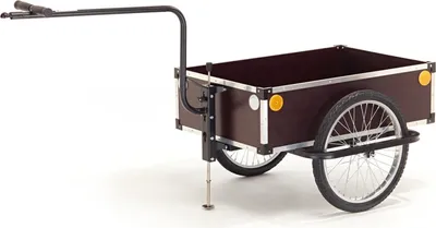 Produktbild von Roland Fahrradanhänger Profil Hochdeichsel 120 Liter, Braun