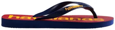 Immagine prodotto di Havaianas - Infradito "Logomania" da donna, modello piatto GT19709 (35,5 EU - 37 EU) (blu navy scuro)