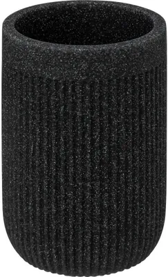 Image de Porte-brosse à dents, ONYX, ardoise, Ø 7 cm